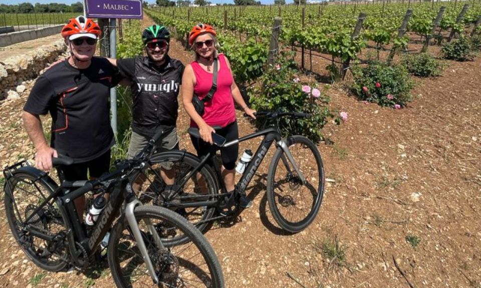 Alberobello: E-Bike Tour With Focaccia and Wine