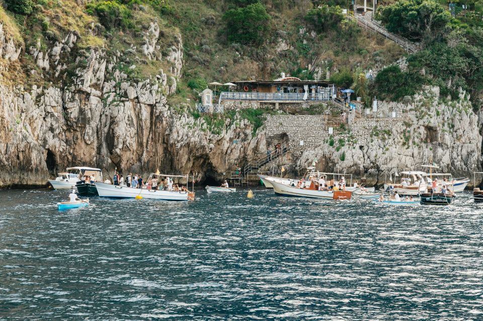 From Sorrento: Coast and Capri Boat Trip With Limoncello