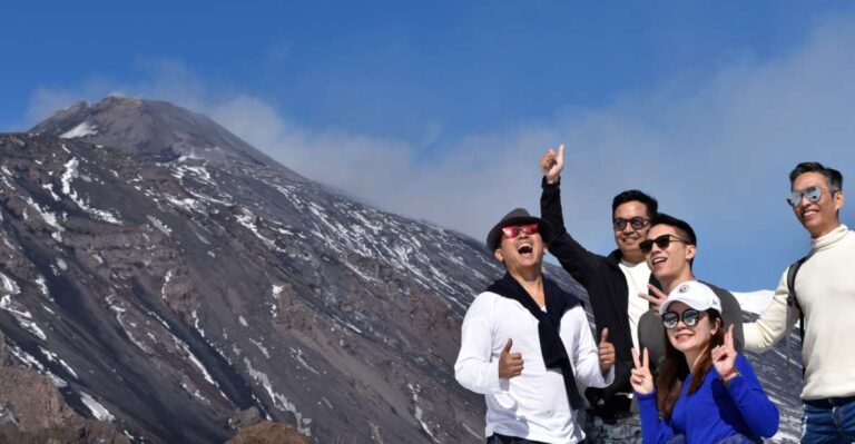 Mount Etna Excursion Visit to the Lava Tubes