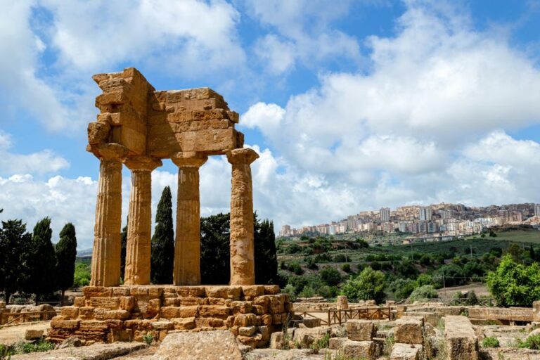 Palermo: Valley of the Temples and Scala Dei Turchi Day Trip
