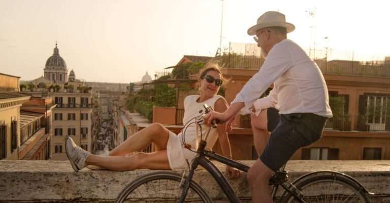 Rome: Guided Cycling Tour With Photographer