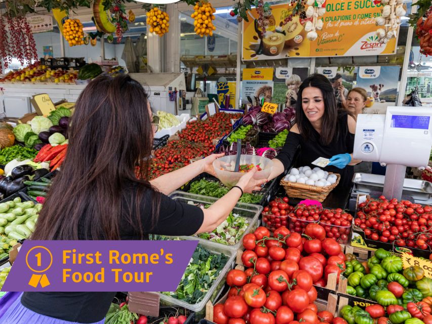 Rome Testaccio: Food Tasting & Market Tour