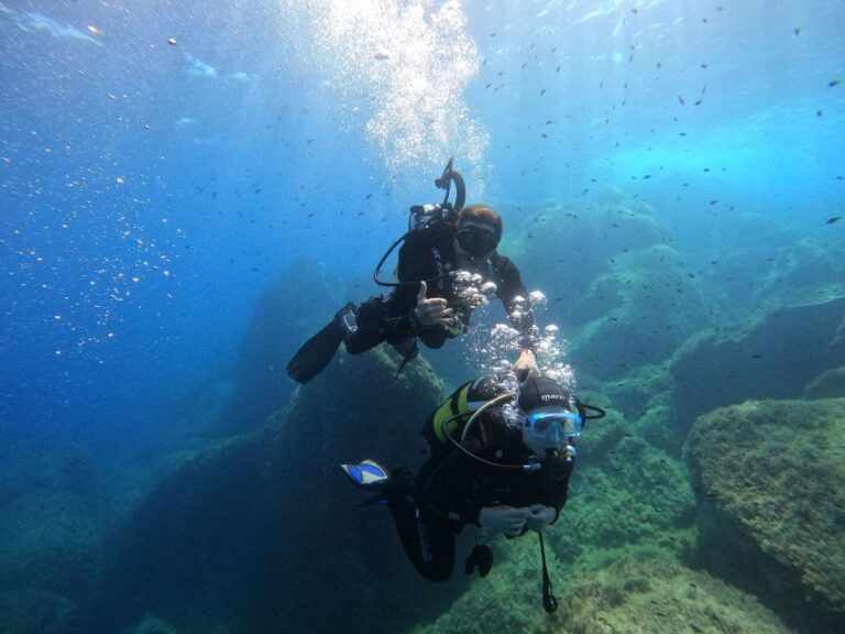 Try Scuba Diving Without a Certification in Villasimius