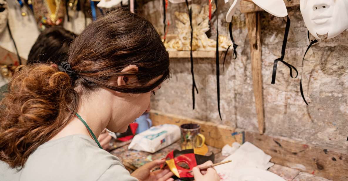 Venice: Mask Decoration Class in St. Mark’s Square