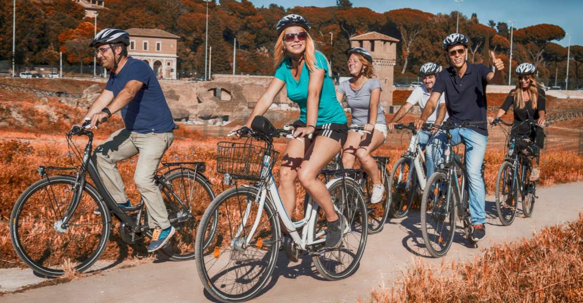 Vistas of Rome: Panoramic E-Bike Guided Tour With Gelato