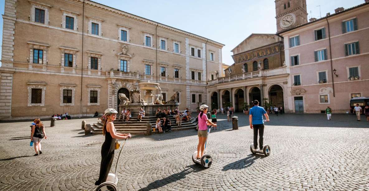 Trastevere: Segway Tour (private) - Landmarks and Commentary