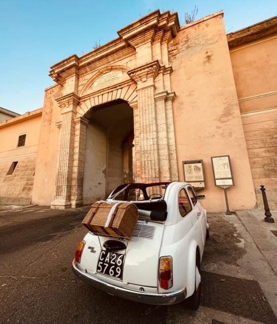 Cagliari Aperitif With City Tour Aboard a Vintage Fiat 500 - Booking Details