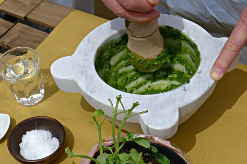 Manarola: Authentic Pesto Making Class in Cinque Terre - Additional Information