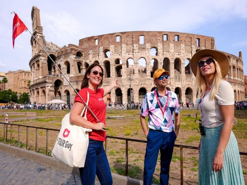 Rome: Colosseum, Roman Forum & Vatican Highlights Combo Tour - Afternoon Tour Itinerary