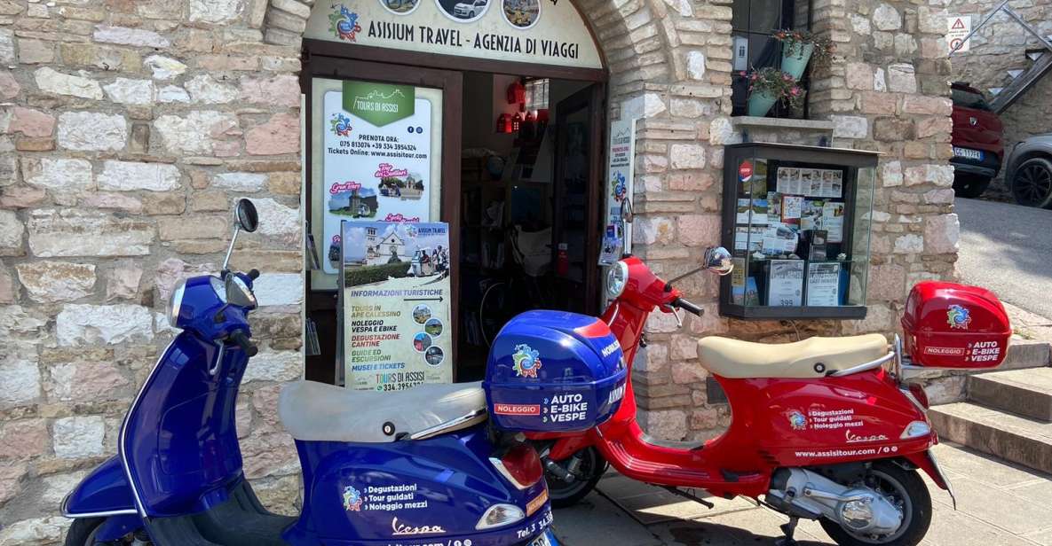 Assisi Rental Vespa '150cc - Full Day - Just The Basics