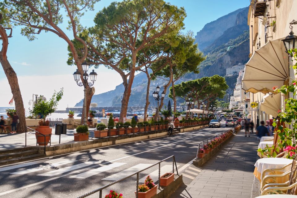 From Naples: Ferry Boat Ticket to Amalfi and Positano