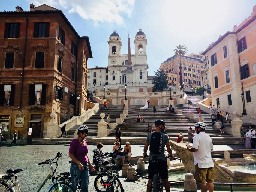 Rome: Private E-Bike Tour With Local Food