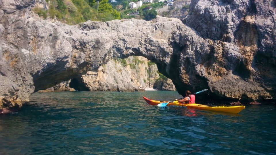 Amalfi Coast: Kayak Tour With Snorkeling and Grottoes Visit - Experience Highlights