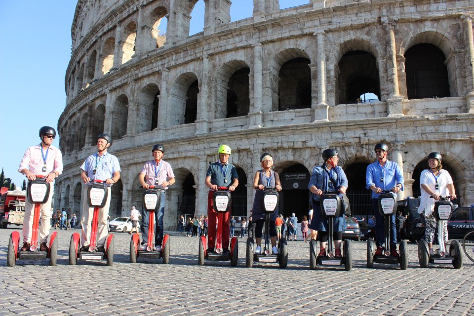 Rome: 3-Hour Roman Holiday by Segway - Booking Information