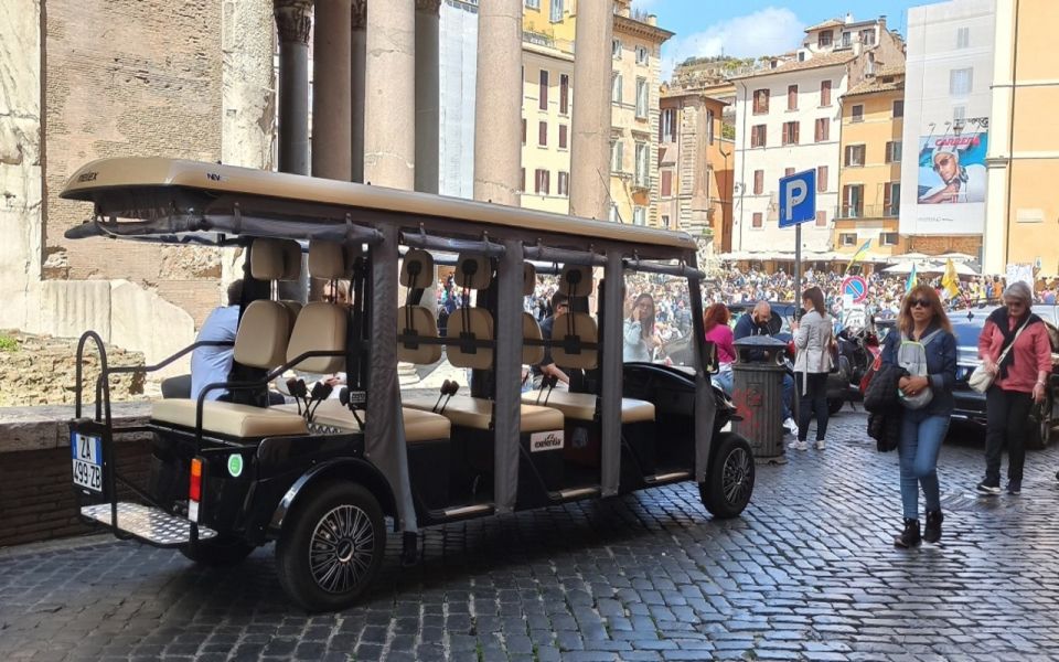 Rome: Golf Cart Tour of the Baroque and Ancient City - Tour Experience