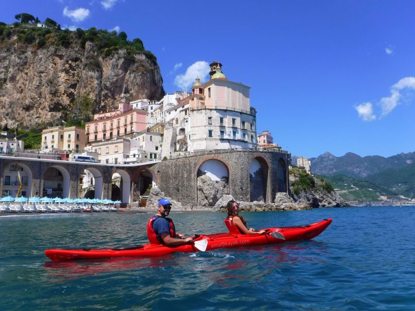 Amalfi Coast: Kayak Tour With Snorkeling and Grottoes Visit - Tour Description