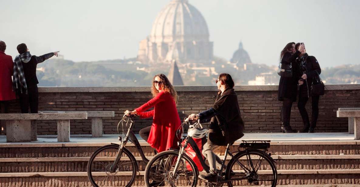 Rome: Half-Day Panoramic Tour by Electric-Assist Bicycle - Meeting Point & Important Information