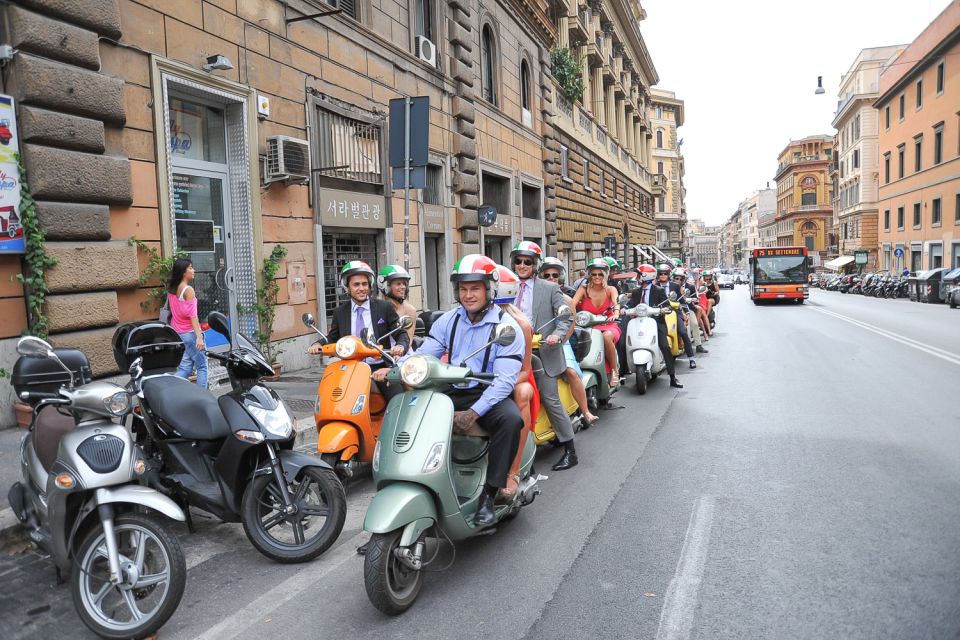 Rome 24-Hour Vespa Primavera Rental - Free Cancellation Policy