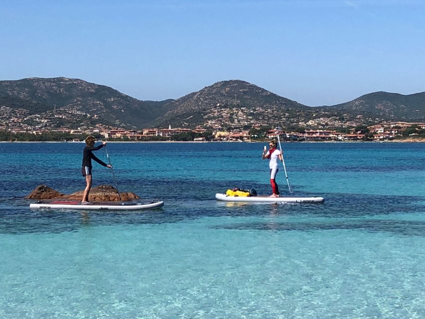 San Teodoro: Stand up Paddleboard Tour With a Snack - Tour Directions