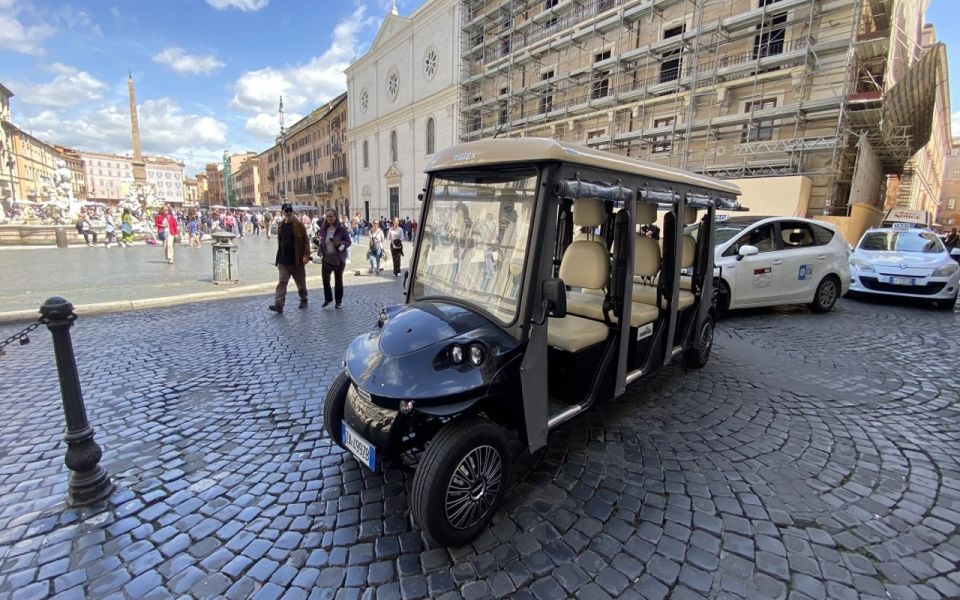 Rome: Golf Cart Tour of the Baroque and Ancient City - Additional Tips