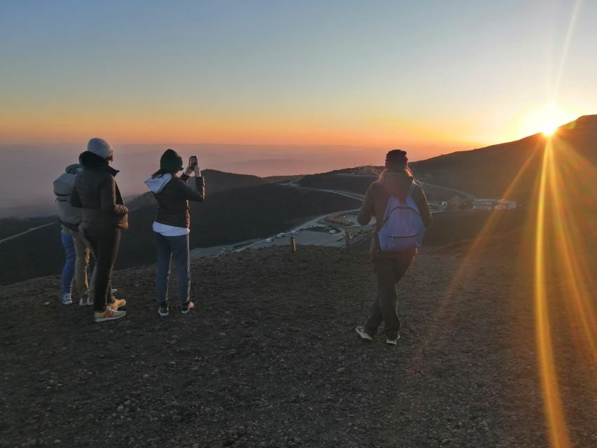 Etna Excursions at Sunset Ancient Craters and Lava Flows - Just The Basics