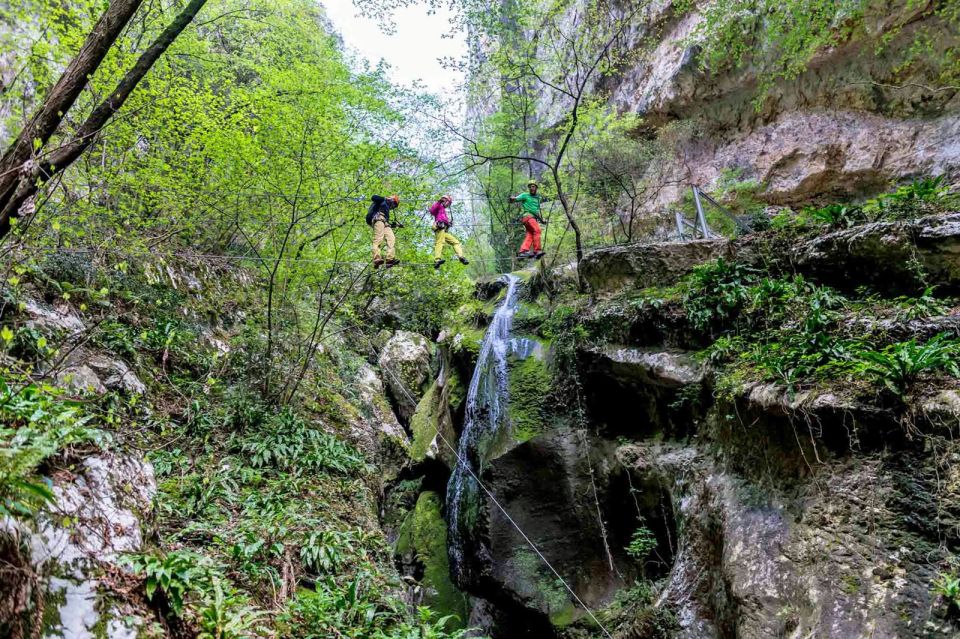 Via Ferrata Rio Sallagoni - Just The Basics